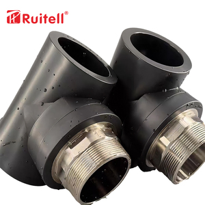 Yüksek esnek PE plastik PE dişi NPT dişli Tee PE HDPE hortum ve yüksek basınç ve esneklik ile parçaları için en iyi fiyat - Product Image 6