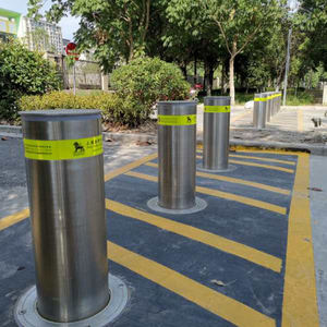 Tự động có thể thu vào chống va chạm trụ cột thủy lực bollard điện bollard cho trường học công nghiệp công viên rào cản giao thông - Product Image 3