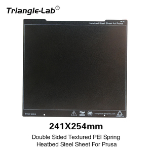 Trianglelab 241x254mm Double Sided Textured PEI Spring Steel Sheet Printing Base for <strong>Prusa</strong> <strong>I3</strong> MK2.5S Mk3 MK3S - Product Image 2