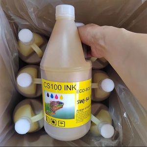 Mimaki SWJ-320打印机生态溶剂机用高质量兼容溶剂油墨CS100 2L溶剂型印刷油墨带芯片 - Product Image 6