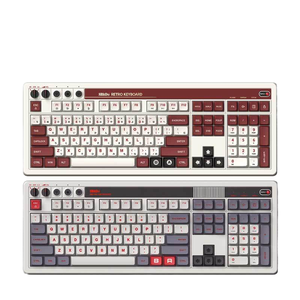 8BitDo <strong>Keyboard</strong> Hot Swap USB 3.0 Compatible Windows Android Gaming <strong>Keyboard</strong> Retro 108 Keys Three Mode Mechanical Gaming <strong>Keyboard</strong> - Product Image 1
