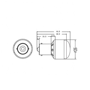 Süper parlak 12V otomatik LED geri ışık ampuller bip araba Alarm sistemi ile yeni durum evrensel voltaj - Product Image 6