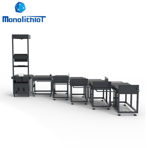 MonolithIoT-sistema de clasificación de paquetes automatizado, escaneo de pesaje de dimensión DWS, cinta transportadora de logística Express, 8 puntos - Product Image 4