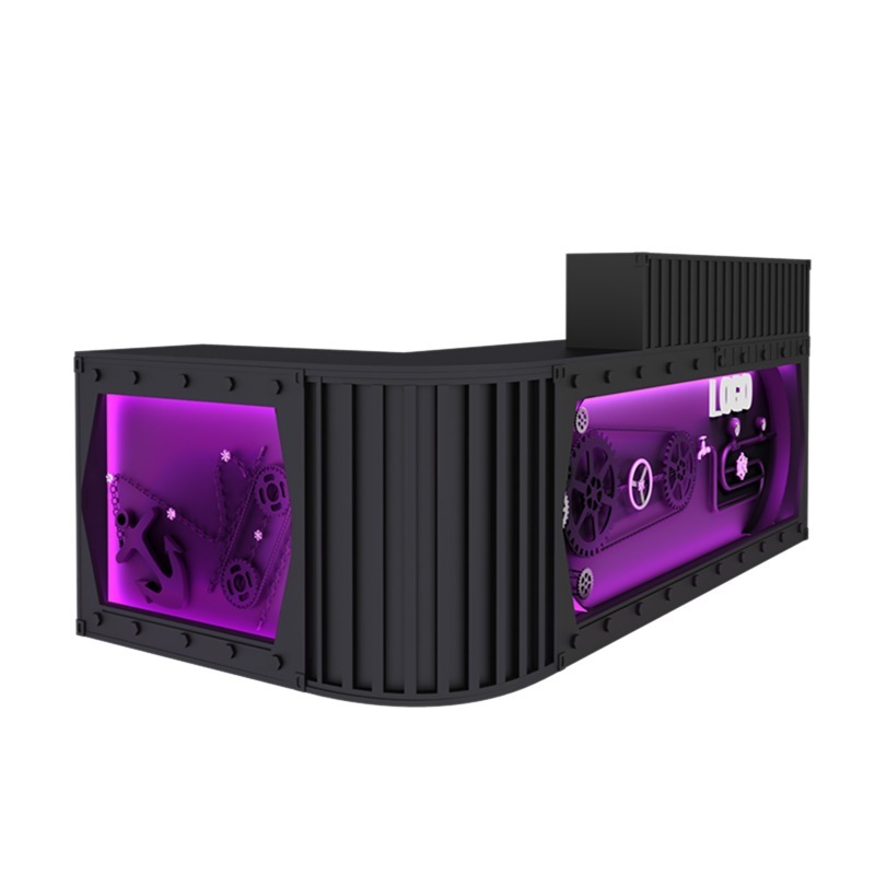 L type 150*50*110 left turn black