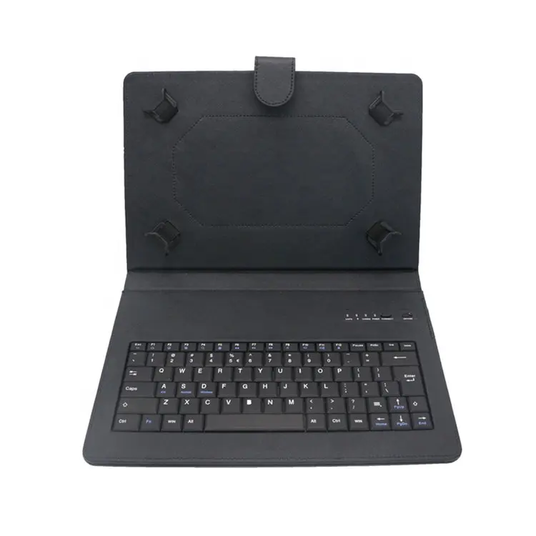 Sarung Tablet Keyboard Gigi Biru Nirkabel, untuk 2020 Ipad Pro 12.9 Inci Sarung Kulit Keyboard Nirkabel Apple