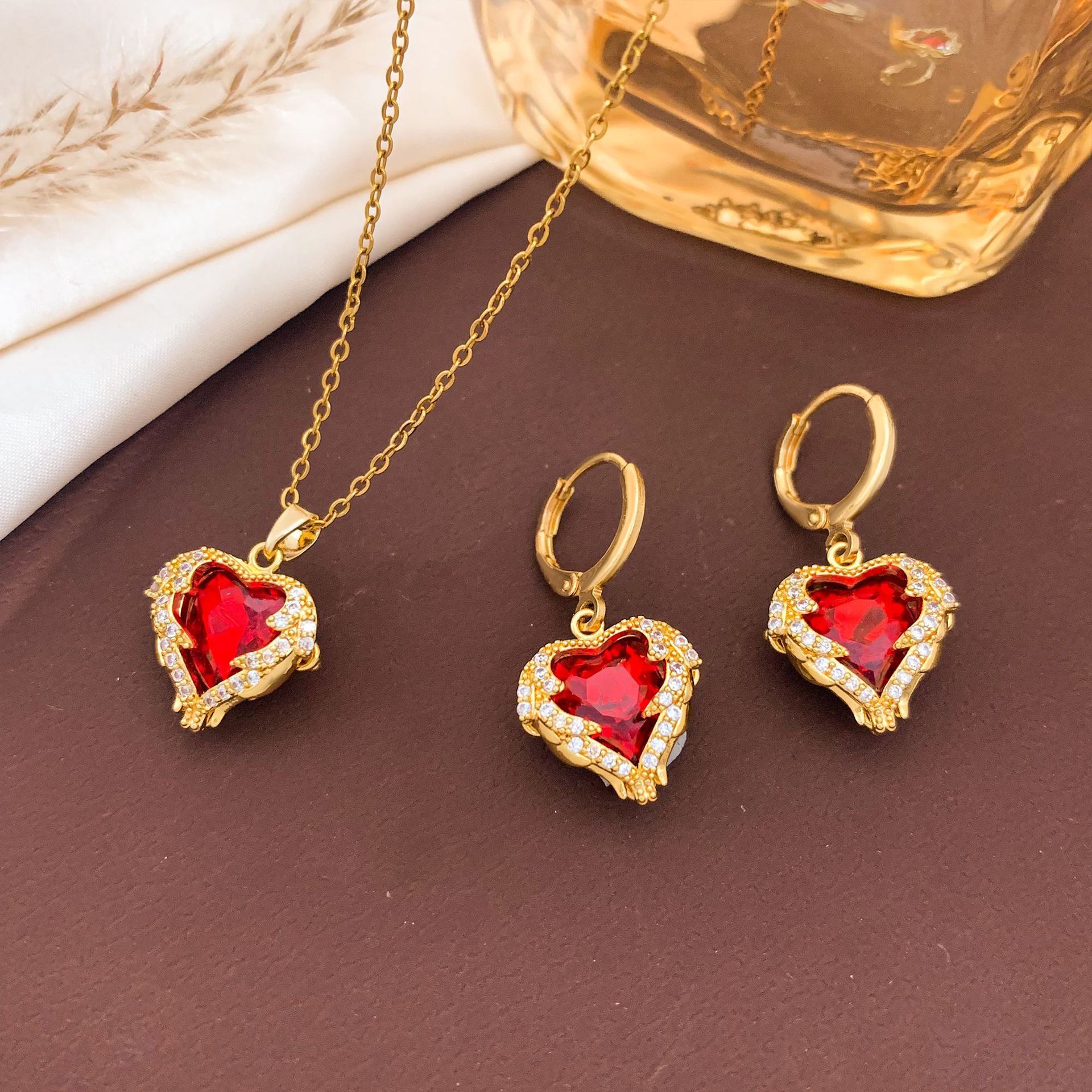 XL138 Set Grande Amore Rosso Oro