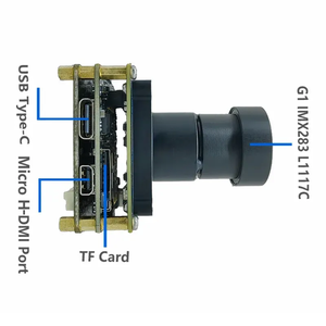 Módulo de cámara IMX283 personalizado, Sensor de 1 pulgada, 4K, 60fps, UVC, cámara USB, módulo libre de unidad, cámara de visión artificial de 20 megapíxeles