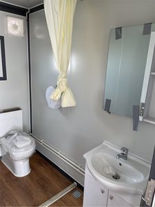 Maison préfabriquée extensible de 20 pieds, certifiée CE, petite maison mobile de 3 chambres à coucher, salon modulaire avec salle de bain... - Product Image 4