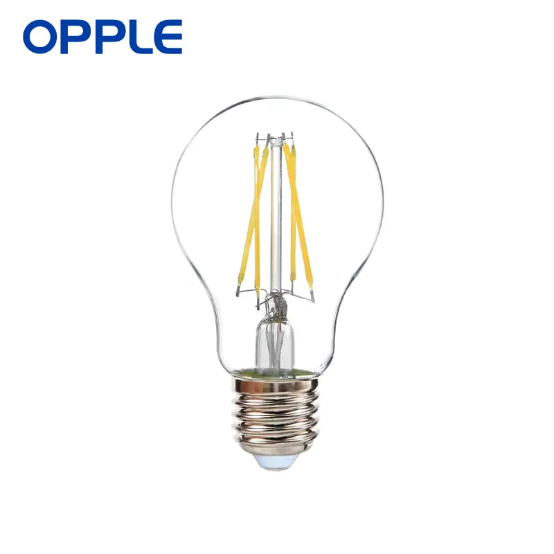 OPPLE E26 E27 Lámpara LED 110V-240V 8,8 W Regulable Antiguo 2700/3500/4000/5700/6500K Vintage Glass Edison Bombilla Filamento Vela Bombilla