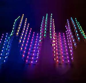 Chaohang P100 Универсальный RGB светодиодный пиксельный матричный экран водонепроницаемый 20 мм светодиодный сетчатый светильник IP67 шт. корпус универсальные точечные огни - Product Image 2