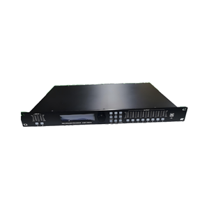 ROVAPA Procesador de Audio Matriz Digital de 2 Entradas y 8 Salidas, Sistema de Sonido para Sala de Conferencias o Auditorio, 2 Canales, 2 Canales, 2 Canales, 1 Unidad - Product Image 1