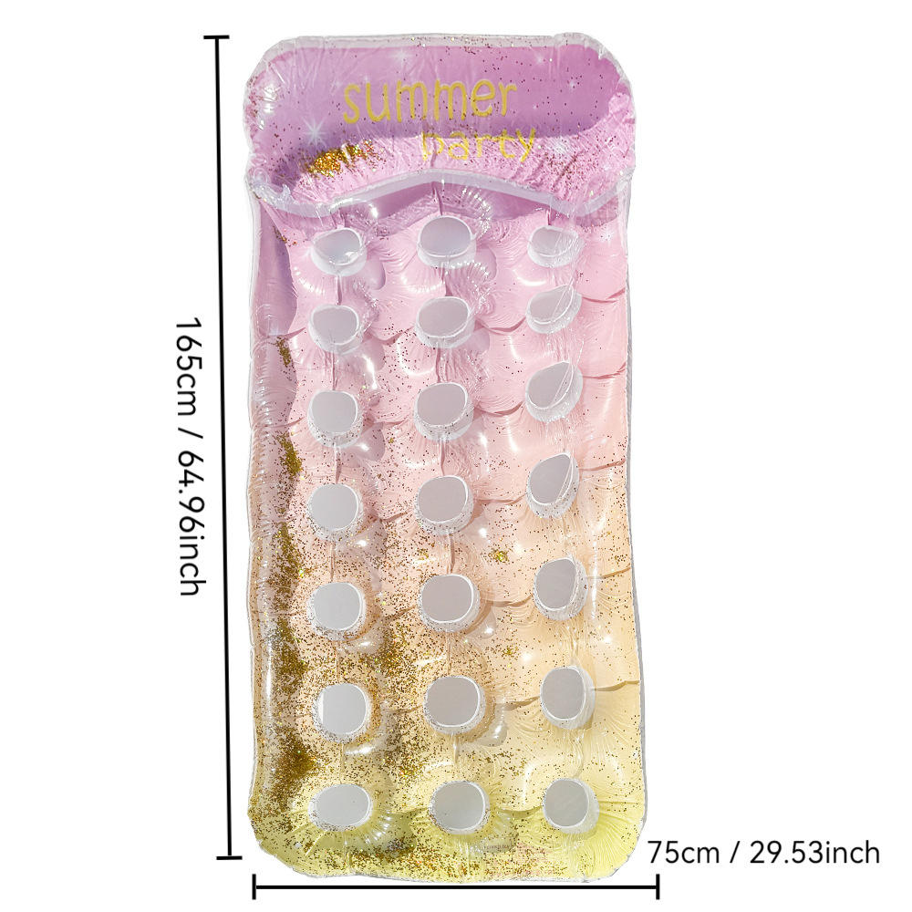 Abri flottant à trou rose étoilé