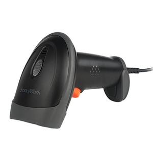 Escáner de código QR de mano Lector de código de barras Pantalla de lectura Escáner de código de barras 1D Lector de código de barras con cable para sistema POS - Product Image 1