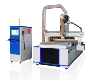 Máquinas de corte ATC 1325 CNC de madera contrachapada MDF, enrutador de 4 ejes con dispositivo giratorio a la venta para la fabricación de puertas de gabinetes - Product Image 1