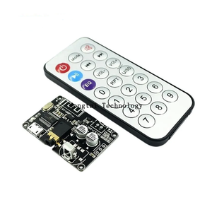 Placa decodificadora Bluetooth 5,0, módulo de audio estéreo, amplificador de altavoz ajustable de volumen de voltaje amplio, XY-WRBT