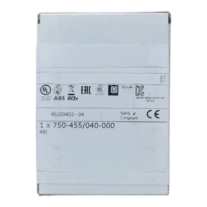 High Quality Channel Read <strong>Analog</strong> <strong>Input</strong> <strong>Module</strong> 750-455/040-000 in Stock - Product Image 1