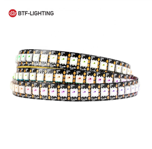 Certificazione U L 12V 4pin WS2815 30 60 144 pixel IP30 65 67 striscia Led RGB indirizzabile - Product Image 1