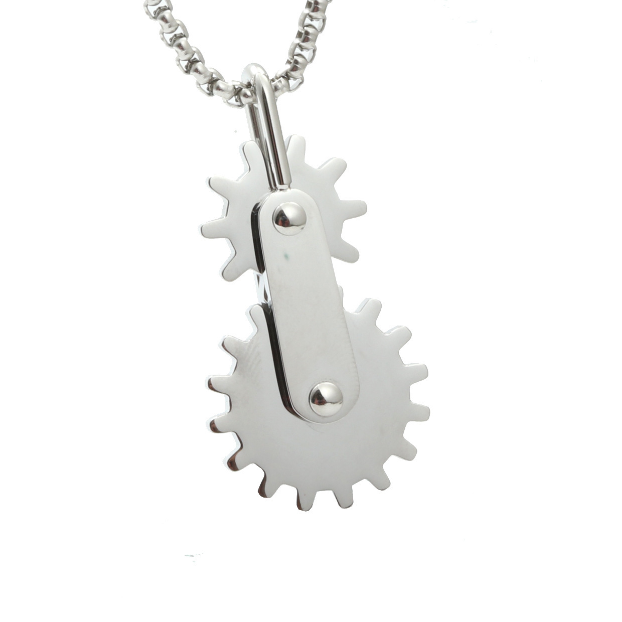 รุ่นสีเงิน-ขาว (ไม่มีโซ่)