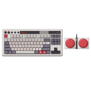 Wholesale CN 8BitDo Retro Mechanical <strong>Keyboard</strong> BT Wired Tablet PC Android Office Universal Gaming <strong>Keyboard</strong> - Product Image 1