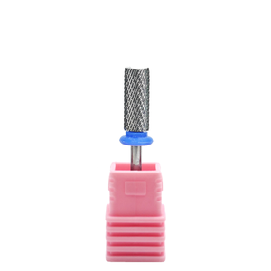 Long Barrel <strong>Carbide</strong> Nail Drill Bits <strong>Tungsten</strong> <strong>Carbide</strong> Burs For Acrylic Nail <strong>Tips</strong> Grinding Cross Cut Left Right Hand Use Quick - Product Image 1