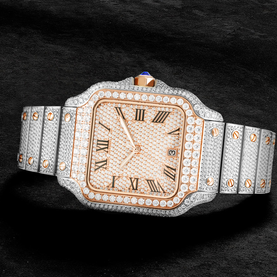 Two tone Rose Gold-Roman