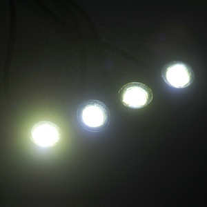 DC 12V 4in1LED車の緊急ストロボライトDRLワイヤレスリモコンDRLキットオートアクセサリー<span class=keywords><strong>Hawkeye</strong></span>フラッシュドライビングランプ