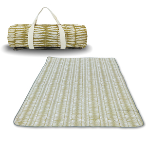 Bán buôn nhà sản xuất Dã Ngoại chăn thiết kế tùy chỉnh cực Fleece PEVA không thấm nước di động ngoài trời hoạt động chăn bãi biển mat - Product Image 3