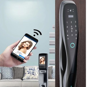 S928MAX อัตโนมัติสมาร์ทล็อค Wifi APP กล้องล็อค Peep Hole คีย์การ์ดลายนิ้วมือรหัสผ่านสมาร์ท Wifi ล็อคประตู - Product Image 5