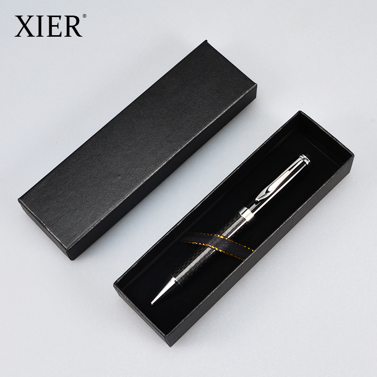 Bolígrafo con la caja de seda de la banda