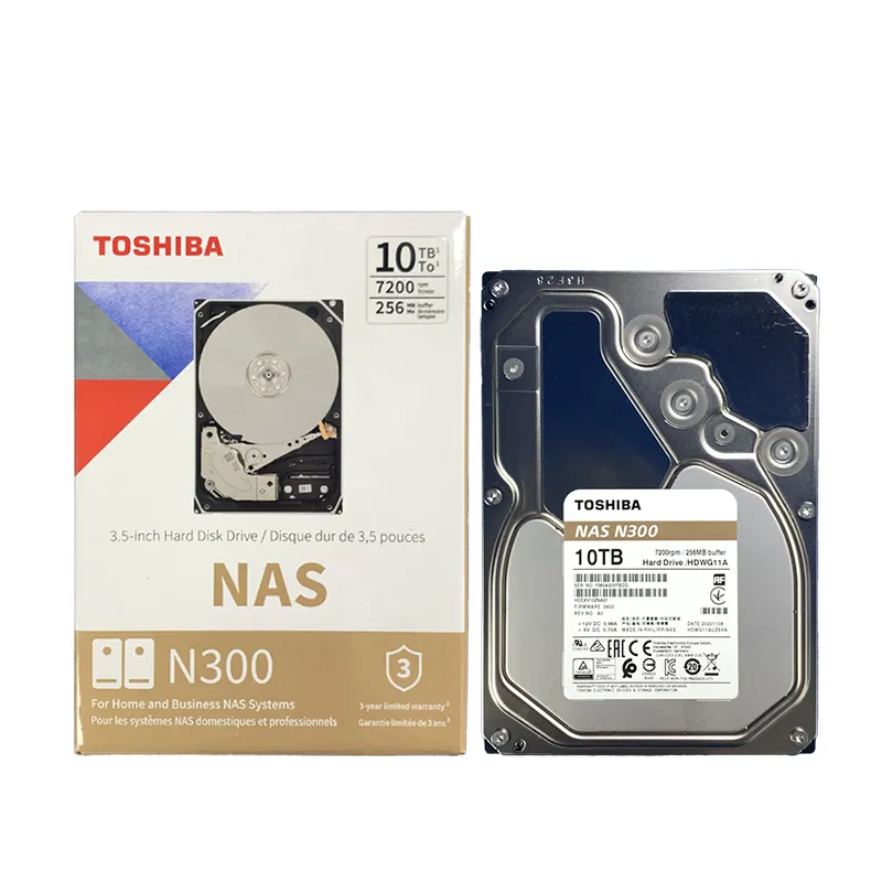 ฮาร์ดไดรฟ์พกพาสำหรับ Toshiba 14TB ฮาร์ดไดรฟ์ HDD NAS N300 256MB แล็ปท็อปฮาร์ดดิสก์