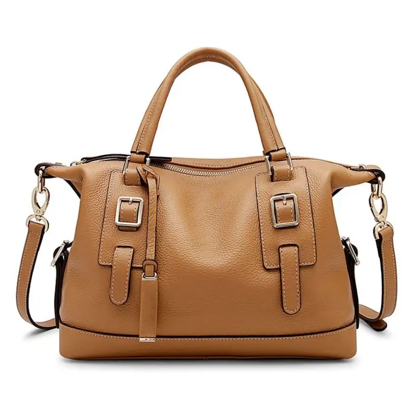 Online shopping buckle crossbody bag luxury handbags for women shoulder bag for girls Boston bag