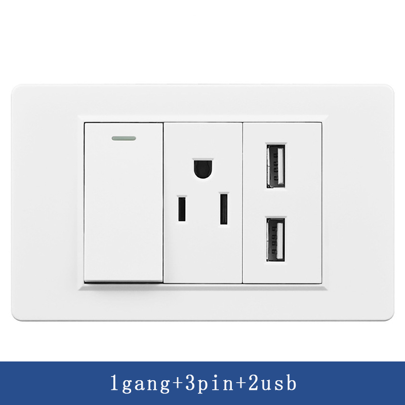 1 módulo +3 pines +2 USB