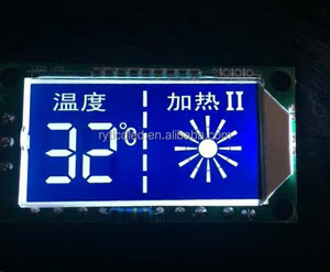 Produttori ODM OEM monocromatico 2 3 4 6 cifre 7 segmento TN personalizzato segmento Display LCD modulo schermo LCD con retroilluminazione - Product Image 6