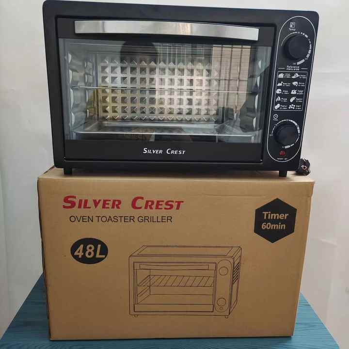 Multifunctional Three-layer Upper and Lower Heating Countertop Large Oven 48 Litre Home or Commercial Kitchen Oven