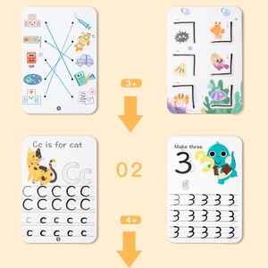 CPC CE, recién llegado, juguete de bolsillo con Control de lápiz para niños, aprender a escribir patrones, líneas, formas para practicar, libro de tablero de aprendizaje - Product Image 3