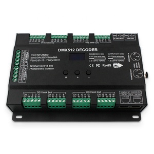 RDM 32 Channel 96A RGB RGBW Multi-channel DMX 512 LED Decoder <strong>Controller</strong> for 8-bit / 16-bit Stage Lighting Systems - Product Image 5