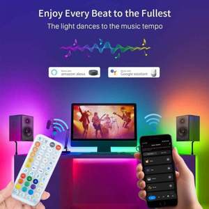 Tuya Smart WiFi 44 клавиши SPI Pixel Led контроллер 12 В 24 В IC UCS1903 WS2811 Светодиодный контроллер Диммер - Product Image 6