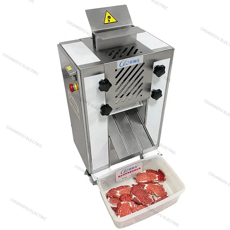 Attendrisseur de viande électrique automatique commercial Machine d'appel d'offres de boeuf de bifteck de poulet d'acier inoxydable pour la maison