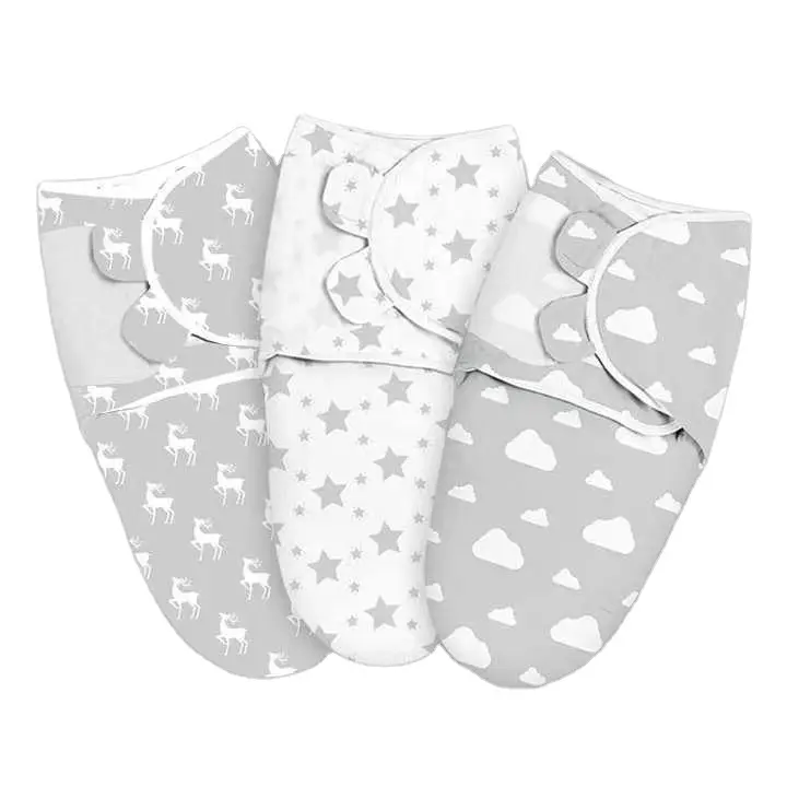 Summer Infant Schlafs äcke mit Geschenk box Baumwolle Soft Baby Swaddle Wrap Baby Schlafsäcke