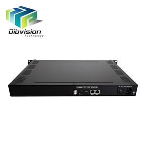 Sistema DVB, modulador Ipqam Ip a Dvb-c RF 16QAM, salida 32qam para sistema de TV por cable en el sistema de TV por el sistema de cable en el que se puede ver la imagen