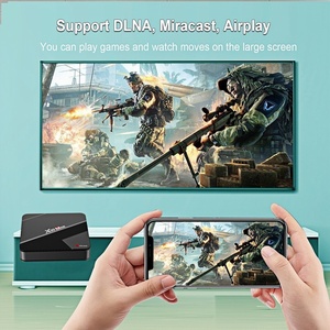 Commercio all'ingrosso della fabbrica X99 MAX 2 gb16gb BT5.4 Wifi 6 RK3518 Quad-Core 100M controllo vocale Android 14 4K TV Box Media Player Set Top Box - Product Image 6