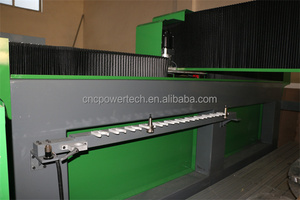 Enrutador CNC Shandong Powertech de 4 ejes de 180 grados de alta calidad barato EPS espuma ATC Syntec Control-con bomba de Motor de engranajes PLC - Product Image 5