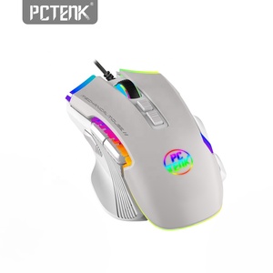 New Arrival Ergonomic <strong>Programable</strong> Right Hand Led Rgb Optical Gaming Customize Software Wired Cordless Mouse for Pc