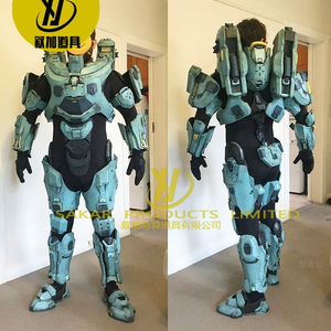 Nhà máy nóng bán Hot hiệu suất mặc <span class=keywords><strong>Halo</strong></span> trung sĩ lớn cosplay trang phục Hành động Hình Irons Mans dành cho người lớn trang phục cho robot hiển thị - Product Image 5