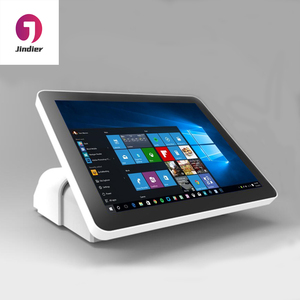 Windows 10 pos терминал банковской pos все в одном электронная 15-дюймовый кассовый аппарат квадратный pos - Product Image 1