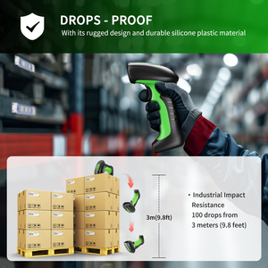 NETUM Rugged Wireless <strong>QR</strong> <strong>Code</strong> Scanner with Honeywell's Area-imaging <strong>Scan</strong> <strong>Engine</strong> for Windows Mac Android IOS - Product Image 6