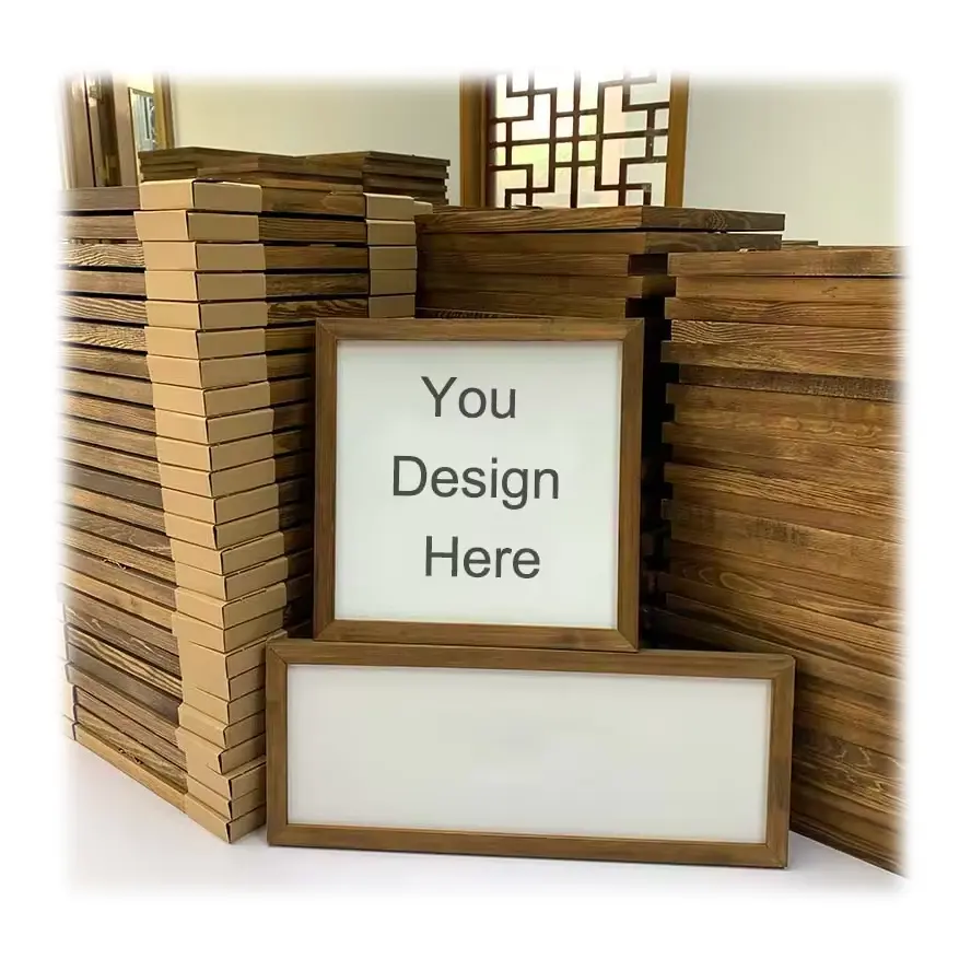 Wholesale Unfinished Custom wood blanks craft slate Home Welcome sign Cutting Letters boards MOQ=100x3 designs