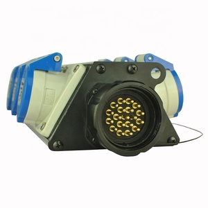 JOYRAY 6 Way Power Distribution Box <strong>Input</strong> 19Pin Socapex Male <strong>Output</strong> 6pcs 16A Sockets CEE Stage Power <strong>Distributor</strong> - Product Image 2