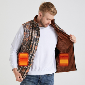 Personalizado Unisex camuflagem caça aquecida colete inverno caça roupas bateria aquecida colete - Product Image 2