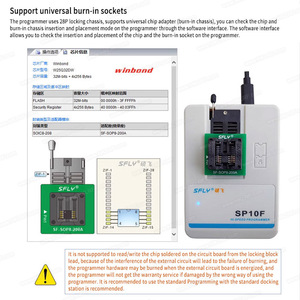 SPLY SF10F Hi-Spped-Programmierer BIOS USB-Programmierer für SPI/FLASH/EEPROM Speicherprogramm Ersatz für SP8-A - Product Image 3